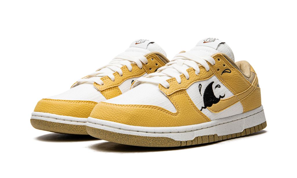 NK Dunk Low Retro Sun Club Wheat Grass Orange