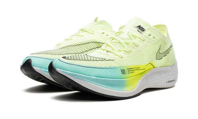 NK ZoomX Vaporfly Next% 2 Barely Volt Turquoise