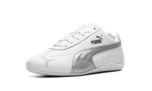 PM Speedcat OG Leder "Weiß Silber"