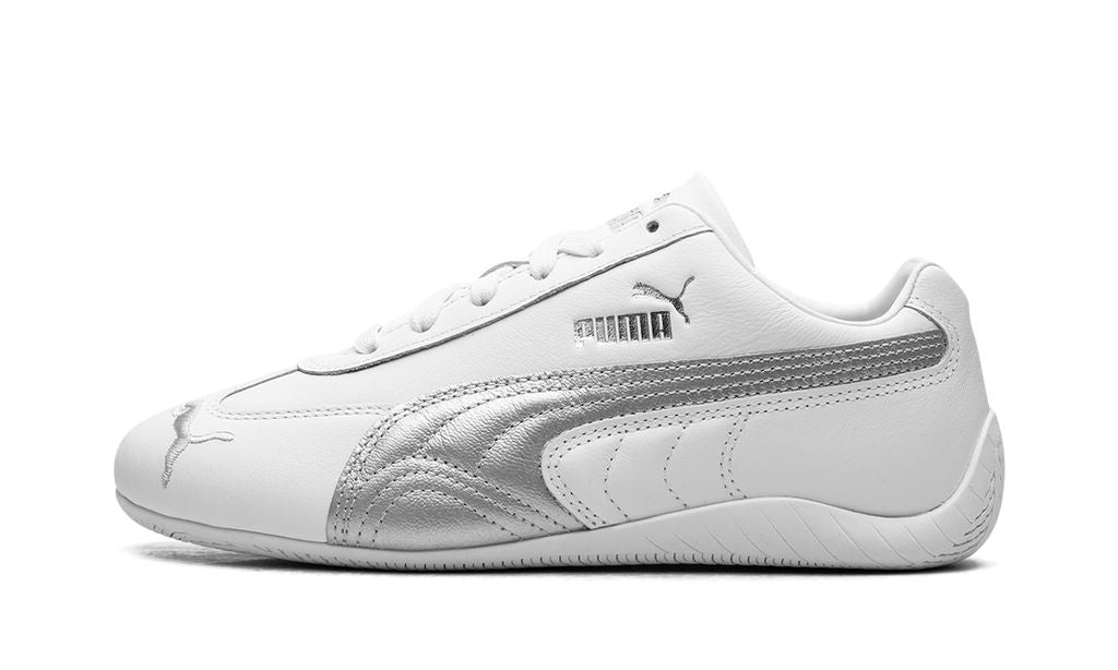 PM Speedcat OG Leder "Weiß Silber"