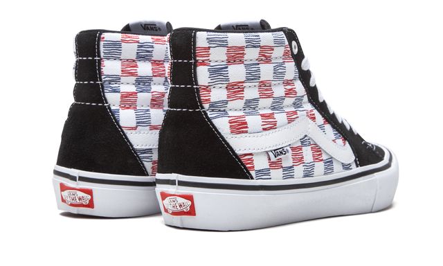 VNS Sk8-Hi „Skizziertes Schachbrett“